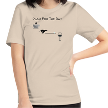 Load image into Gallery viewer, Lure Coursing Plan for the Day T-Shirts - Light
