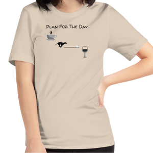 Lure Coursing Plan for the Day T-Shirts - Light