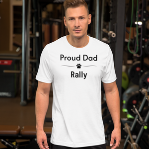 Proud Rally Dad T-Shirts - Light