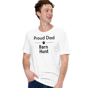 Proud Barn Hunt Dad T-Shirts - Light