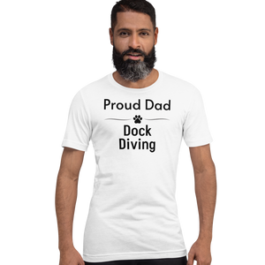 Proud Dock Diving Dad T-Shirts - Light