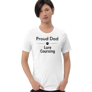 Proud Lure Coursing Dad T-Shirts - Light