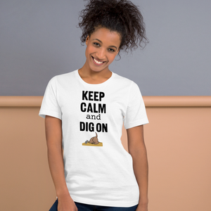 Keep Calm & Dig On T-Shirts - Light