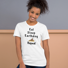 Load image into Gallery viewer, Eat, Sleep, Earthdog, Repeat T-Shirts - Light
