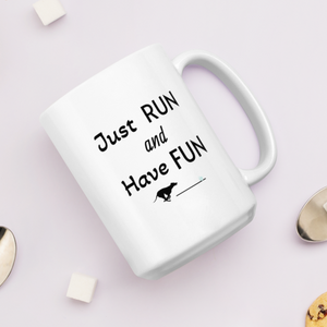 Just Run Fast CAT Mugs