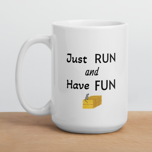 Just Run Barn Hunt Mugs