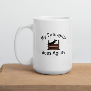 My Therapist Does Agility Mugs