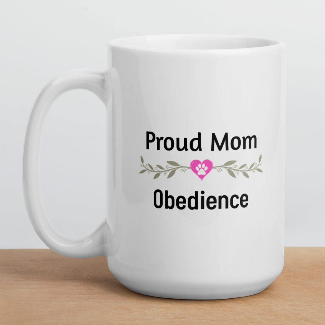 Proud Obedience Mom Mugs