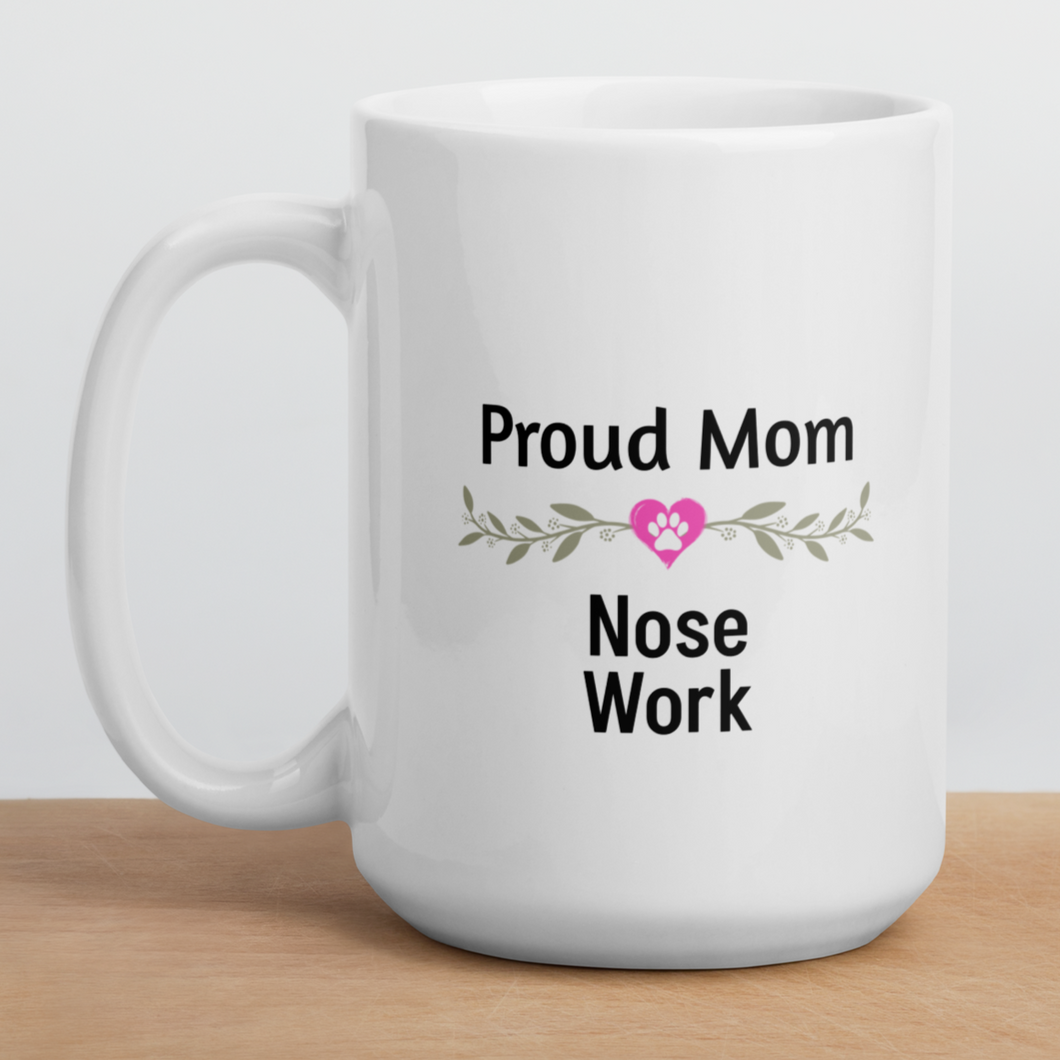 Proud Nose Work Mom Mugs