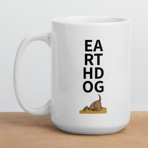 Stacked Earthdog Mugs