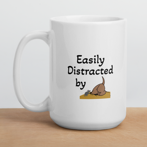 Easily Distracted by Earthdog Mugs