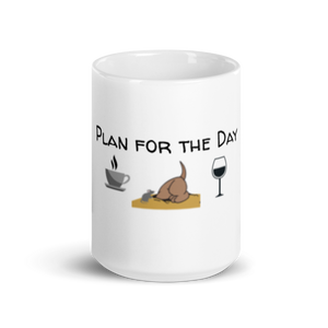 Plan for the Day - Earthdog Mugs