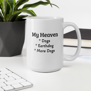 My Heaven Earthdog Mugs