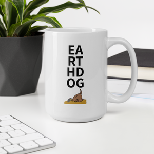 Stacked Earthdog Mugs