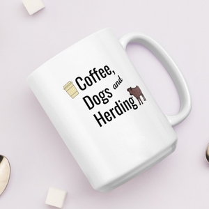 Coffee, Dogs, & Cattle Herding Mug