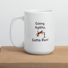 Load image into Gallery viewer, Going. Agility. Gotta Run Mugs
