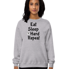 Load image into Gallery viewer, Eat Sleep Sheep Herd Repeat Sweatshirts - Light
