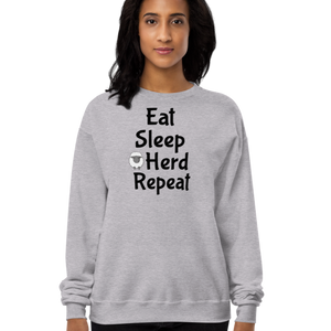 Eat Sleep Sheep Herd Repeat Sweatshirts - Light