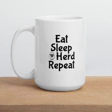 Load image into Gallery viewer, Eat Sleep Sheep Herd Repeat Mug
