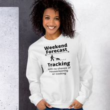 Load image into Gallery viewer, Tracking Weekend Forecast Sweatshirts - Light
