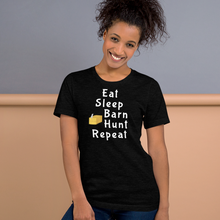 Load image into Gallery viewer, Eat Sleep Barn Hunt Repeat T-Shirts - Dark
