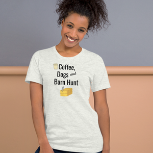 Coffee, Dogs & Barn Hunt T-Shirts - Light