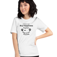 Load image into Gallery viewer, Buy Happiness w/ Dogs &amp; Lure Coursing T-Shirts - Light
