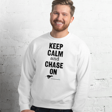 Load image into Gallery viewer, Keep Calm &amp; Chase On Lure Coursing Sweatshirts - Light
