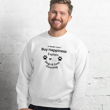 Load image into Gallery viewer, Buy Happiness w/ Dogs &amp; Lure Coursing Sweatshirts - Light
