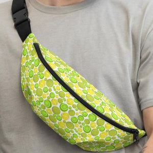 Allover Multi-Colored Tennis Balls Dog Fanny Pack