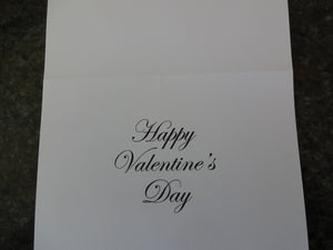 Valentine's Day Cards - Heart with Dog Prints & LOVE