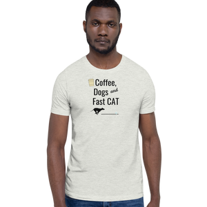 Coffee, Dogs & Fast CAT T-Shirts - Light