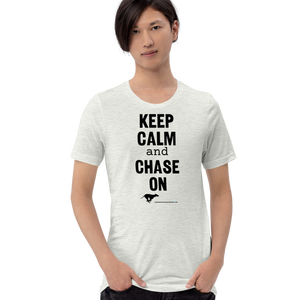 Keep Calm & Chase On Lure Coursing T-Shirts - Light