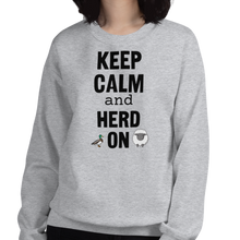 Load image into Gallery viewer, Keep Calm &amp; Sheep Herd On Sweatshirts - Light
