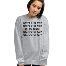 Load image into Gallery viewer, Where&#39;s the Rat Sweatshirts - Light
