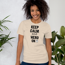 Load image into Gallery viewer, Keep Calm &amp; Sheep Herd On T-Shirts - Light
