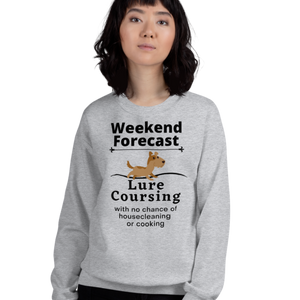 Lure Coursing Weekend Forecast Sweatshirts - Light