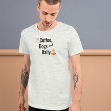 Load image into Gallery viewer, Coffee, Dogs &amp; Rally T-Shirts - Light
