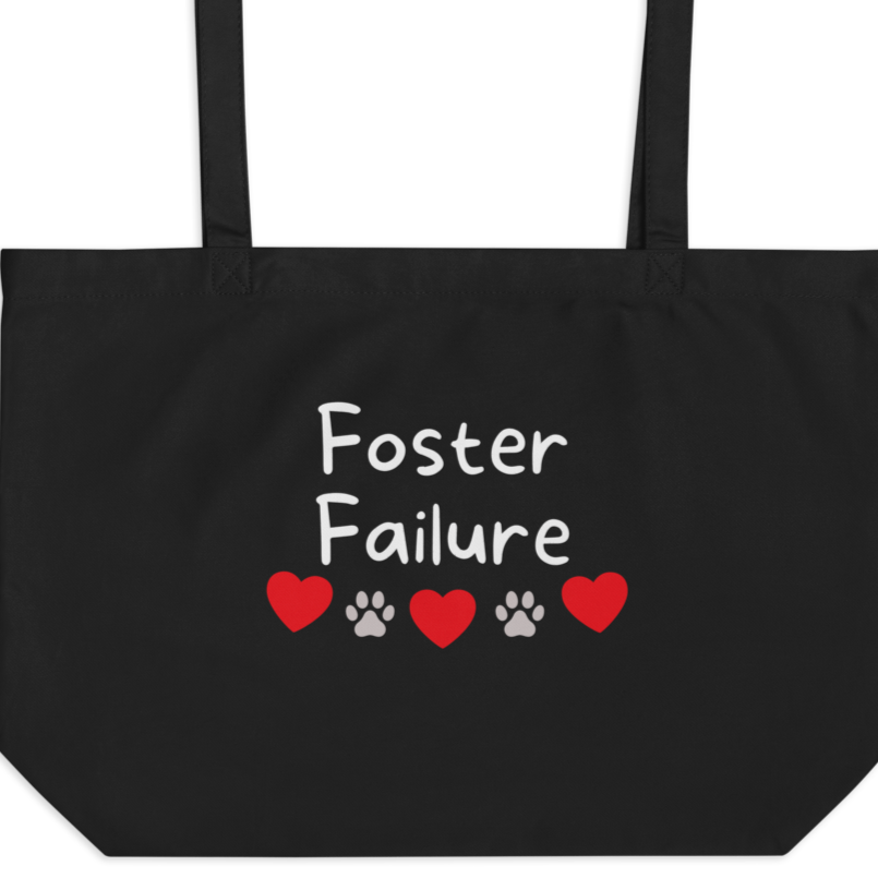 Foster Failure X-Large Tote\Shopping Bag - Black