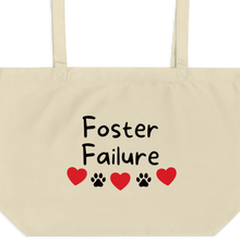 Load image into Gallery viewer, Foster Failure X-Large Tote/Shopping Bag - Oyster
