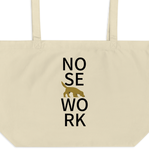 Stacked Nose Work X-Large Tote/ Shopping Bags