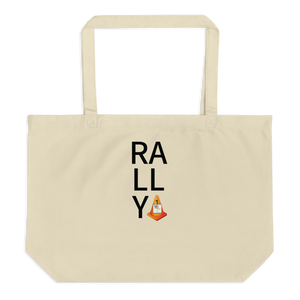 Stacked Rally X-Large Tote/Shopping Bag - Oyster