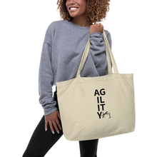 Load image into Gallery viewer, Stacked Agility X-Large Tote/Shopping Bag - Oyster
