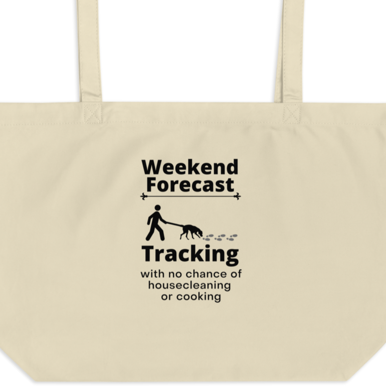 Tracking Weekend Forecast X-Large Tote/Shopping Bag - Oyster