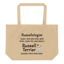 Load image into Gallery viewer, Russellologist (Plural) X-Large Tote/Shopping Bag - Oyster
