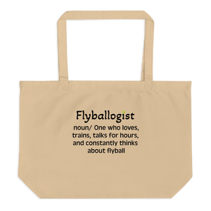 Flyballologist X-Large Tote/Shopping Bags