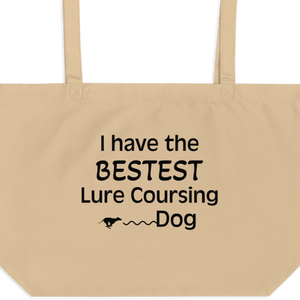 Bestest Lure Coursing Dog X-Large Tote/Shopping Bag