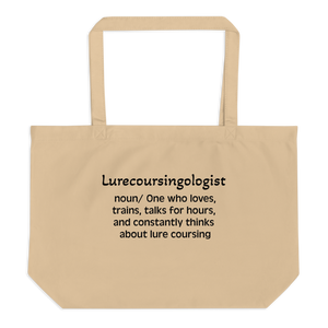 Lure Coursing "Lurecoursingologist" Tote/Shopping Bags