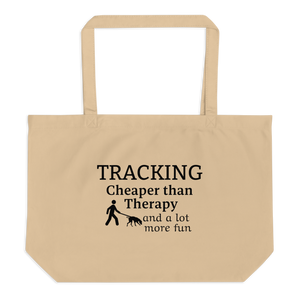 Tracking Cheaper than Therapy X-Large Tote/Shopping Bag