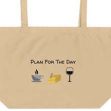 Load image into Gallery viewer, Plan for the Day - Barn Hunt X-Large Tote/ Shopping Bags
